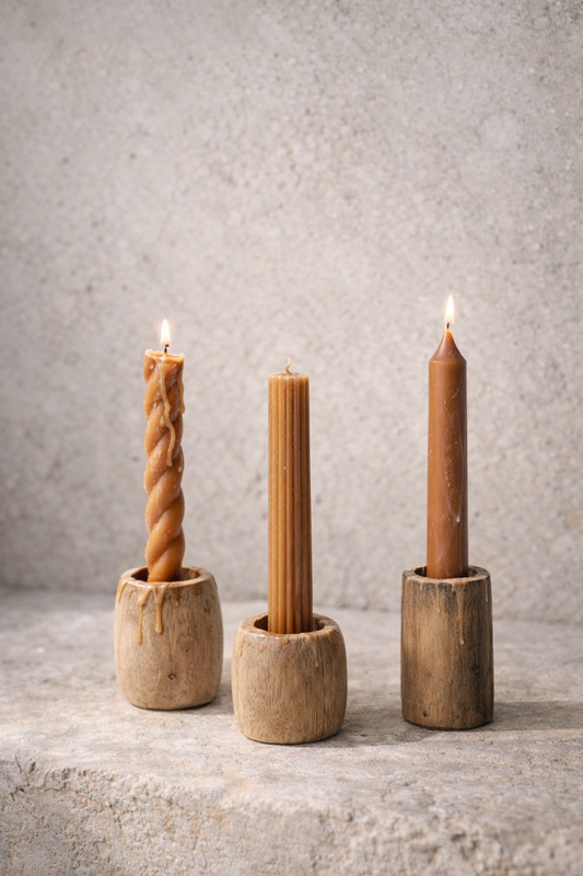 Assorted Candle Tapers / Three Pack