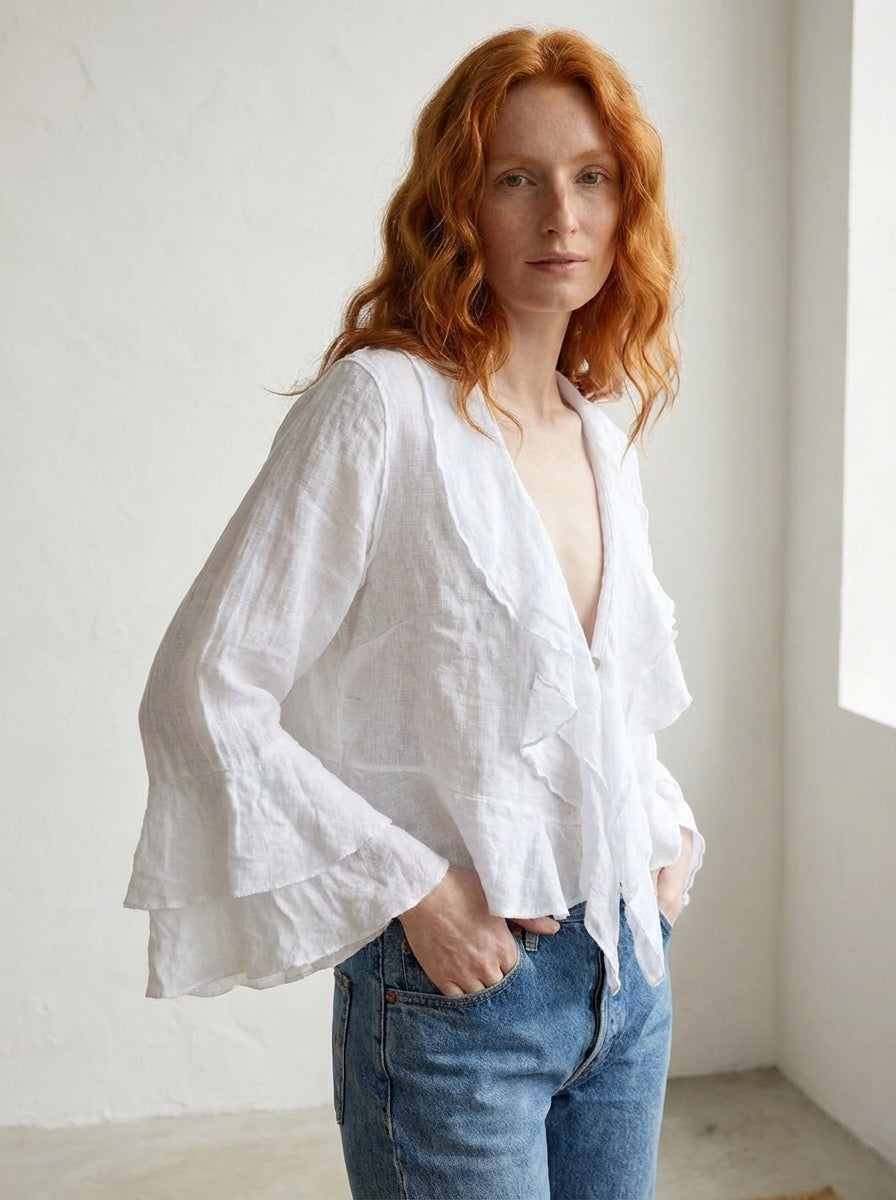 Elara Cascade Blouse