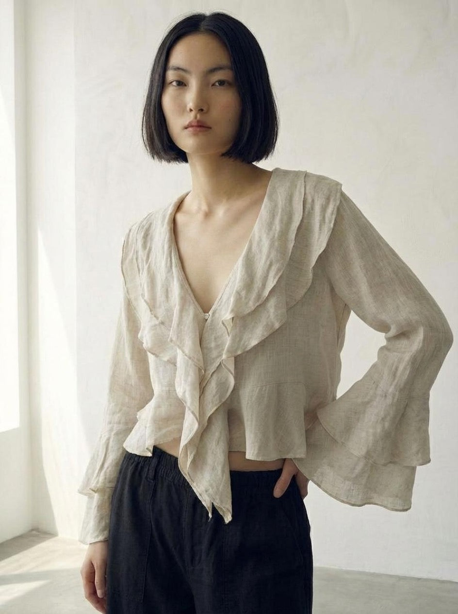 Elara Cascade Blouse