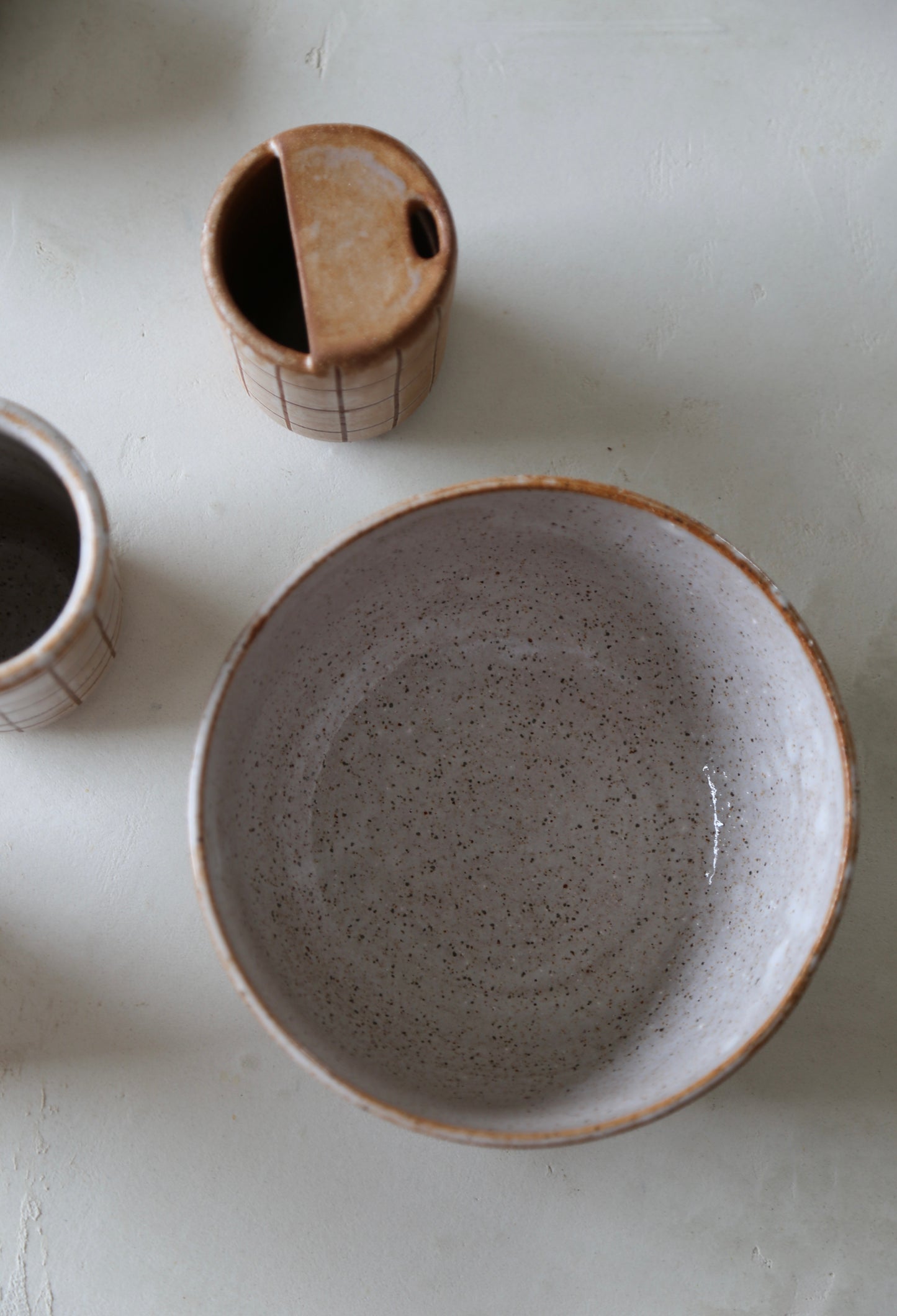 Eggshell Large Bowl / Dirty Dishes