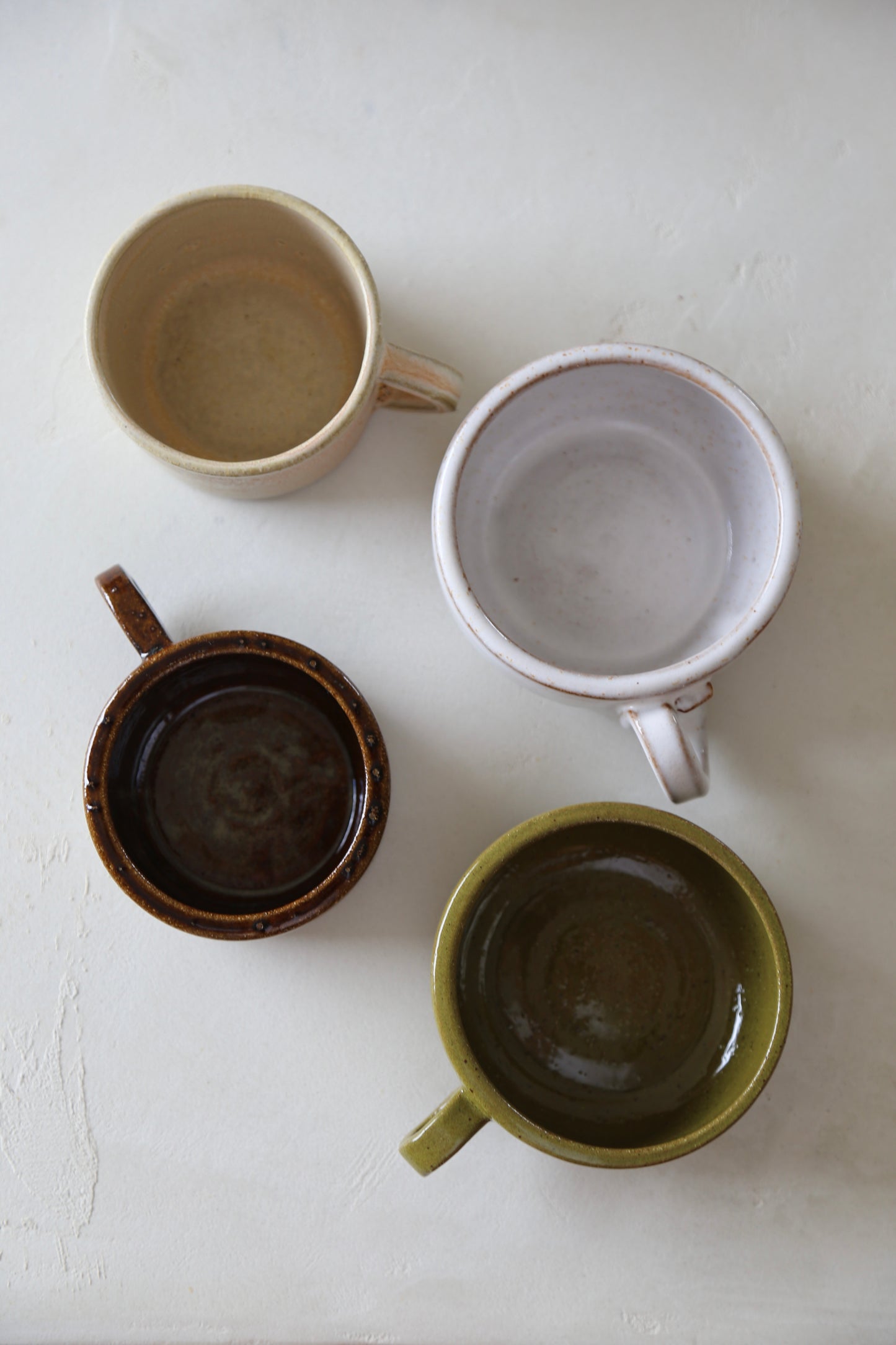 Seafoam ceramic mug / dirty dishes