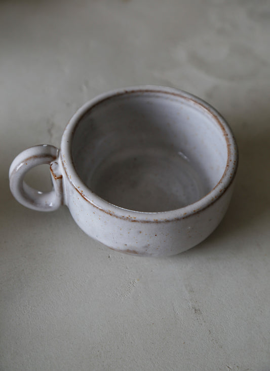 Loopy ceramic mug / dirty dishes