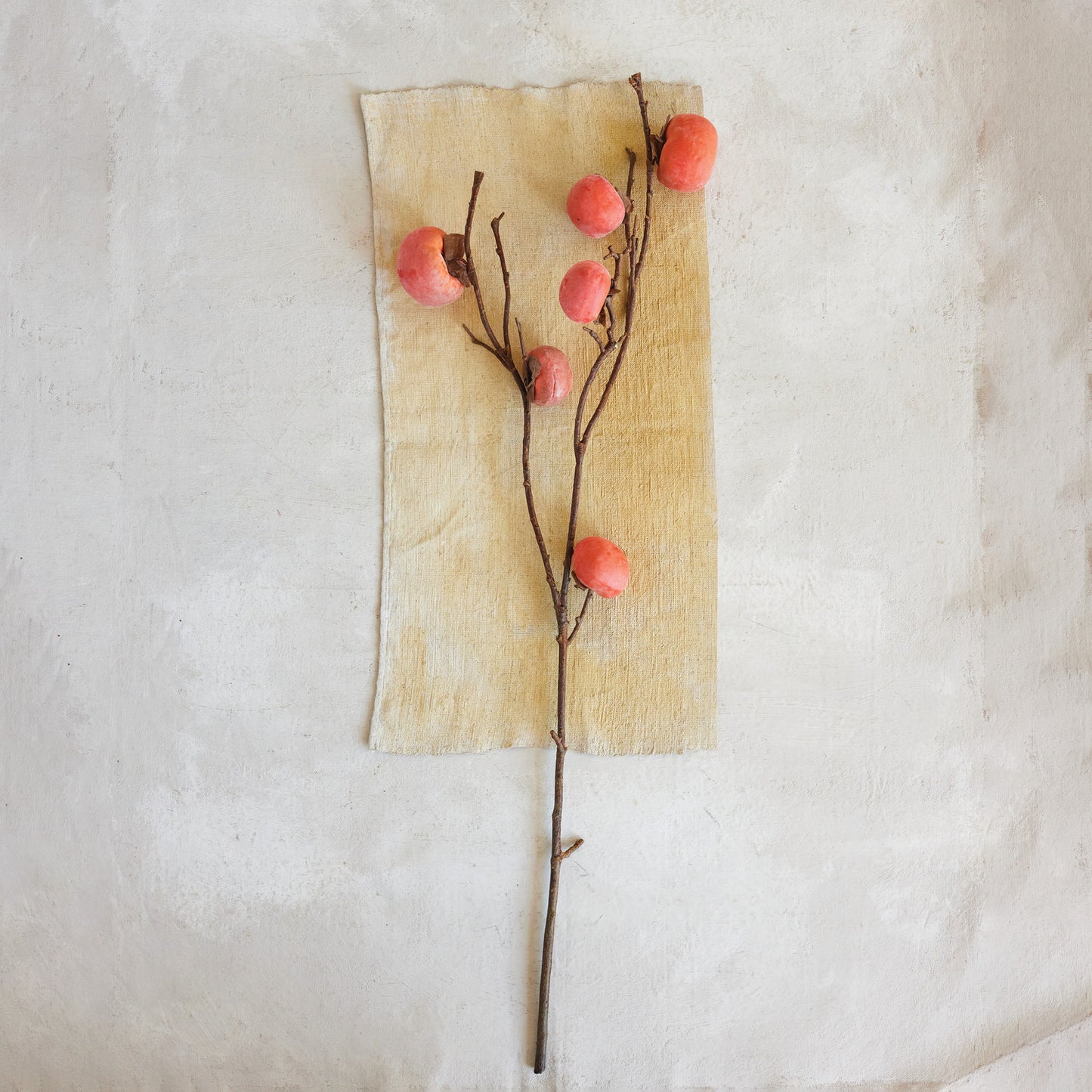 Faux Persimmon Branch
