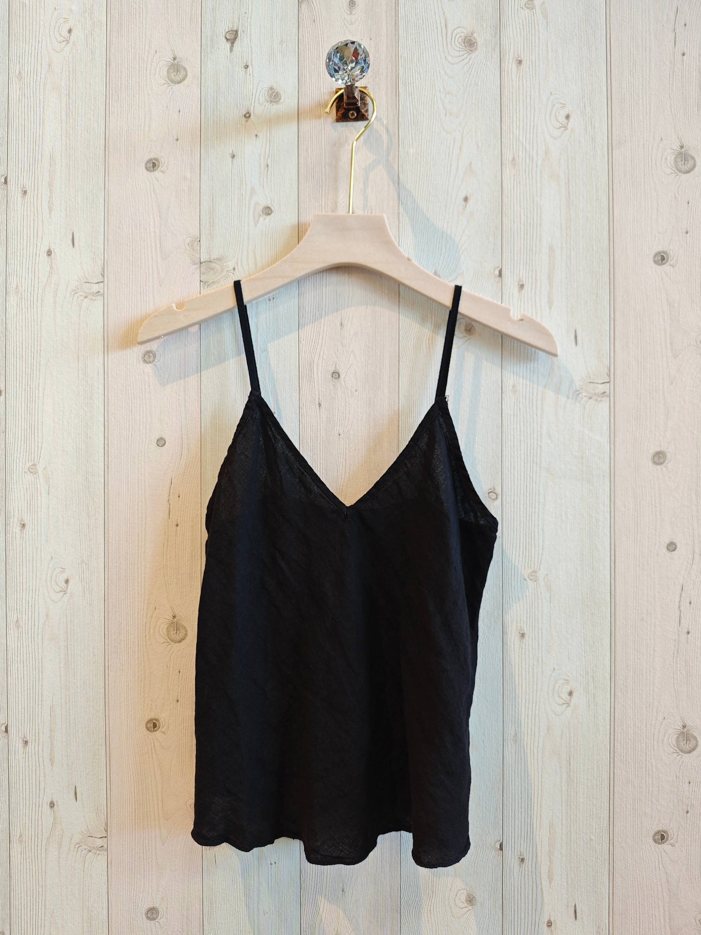 REF 22943 100% LINEN TANK TOP