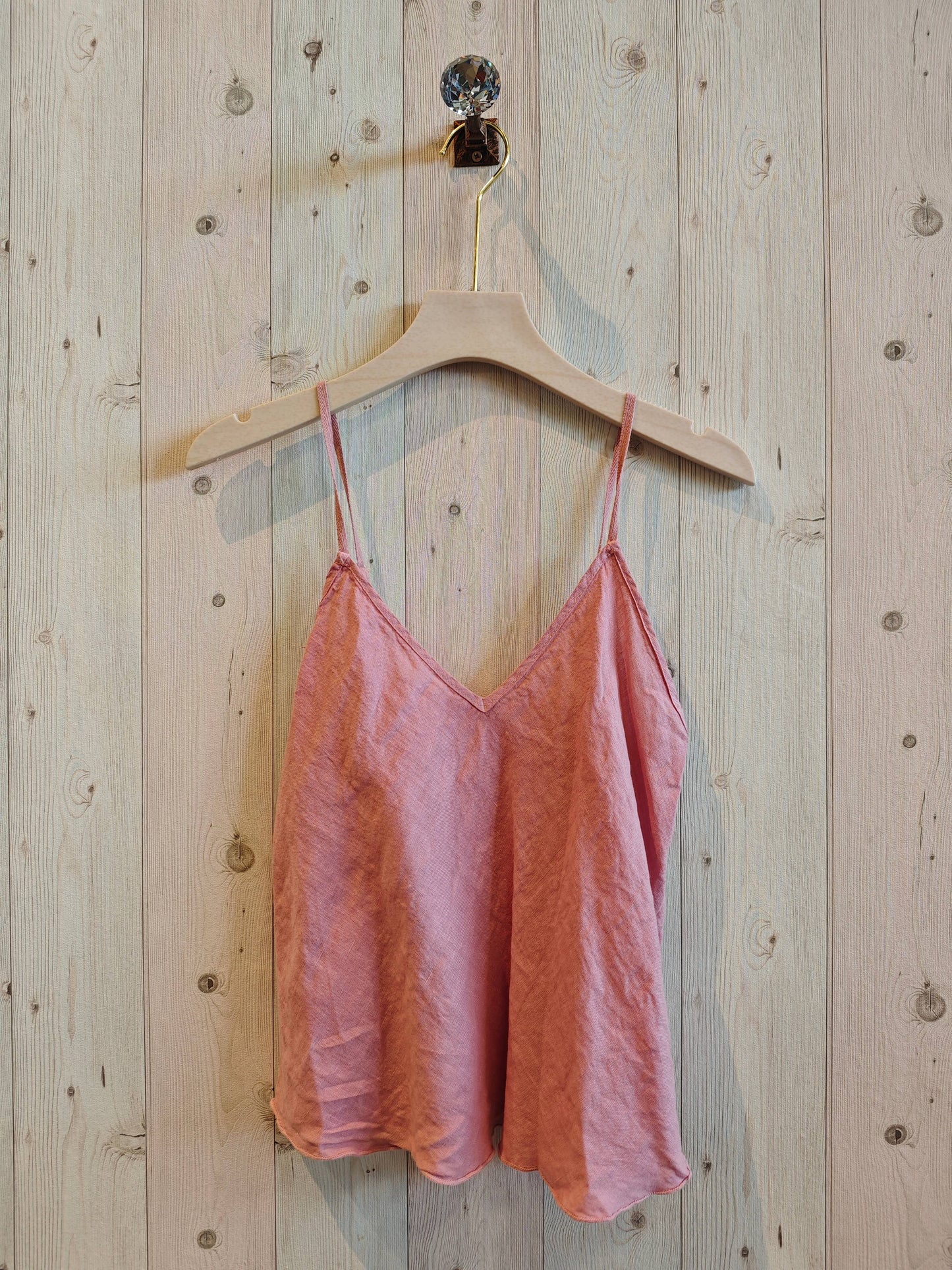 REF 22943 100% LINEN TANK TOP