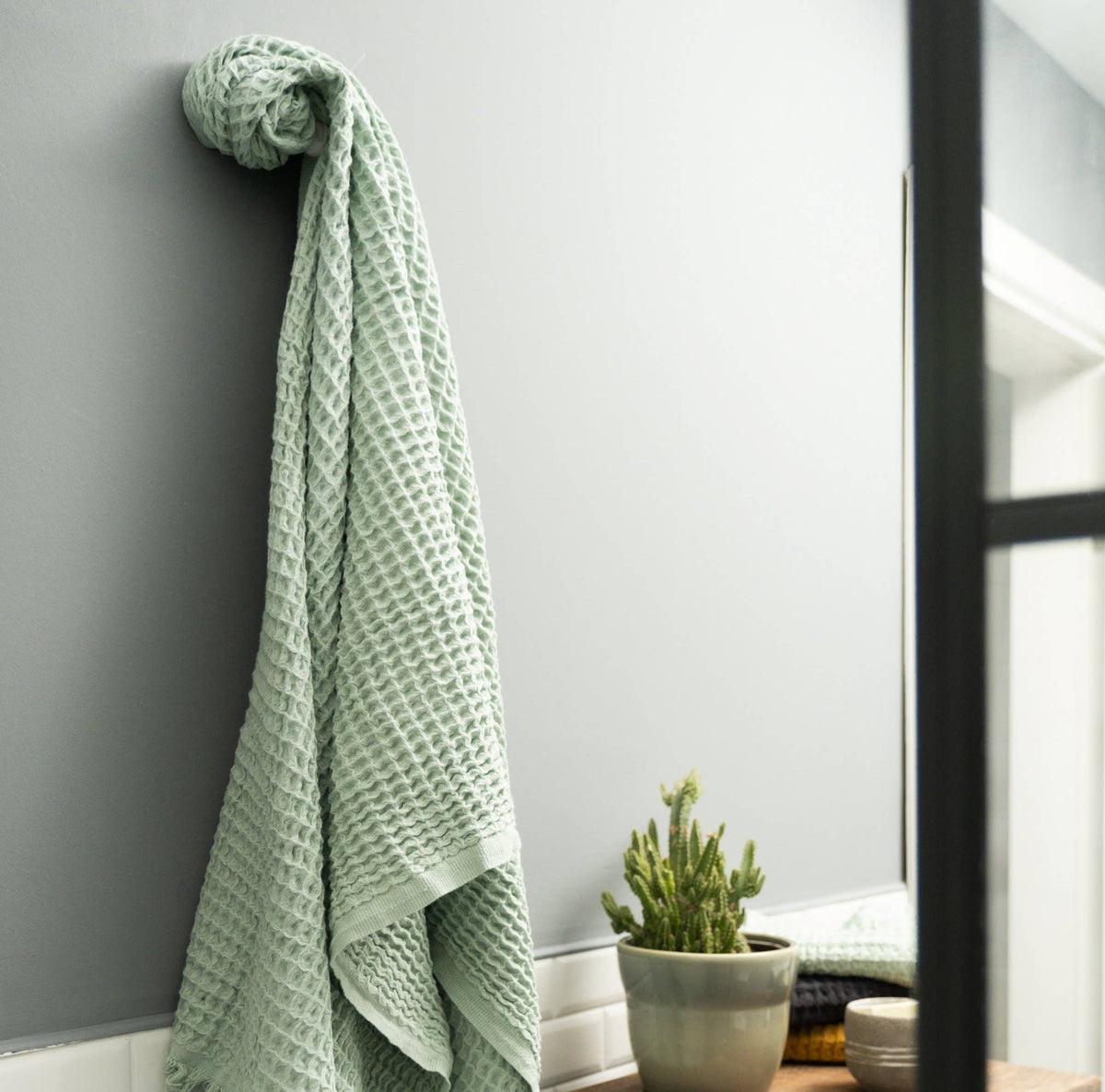 Allori Waffle Bath Towel