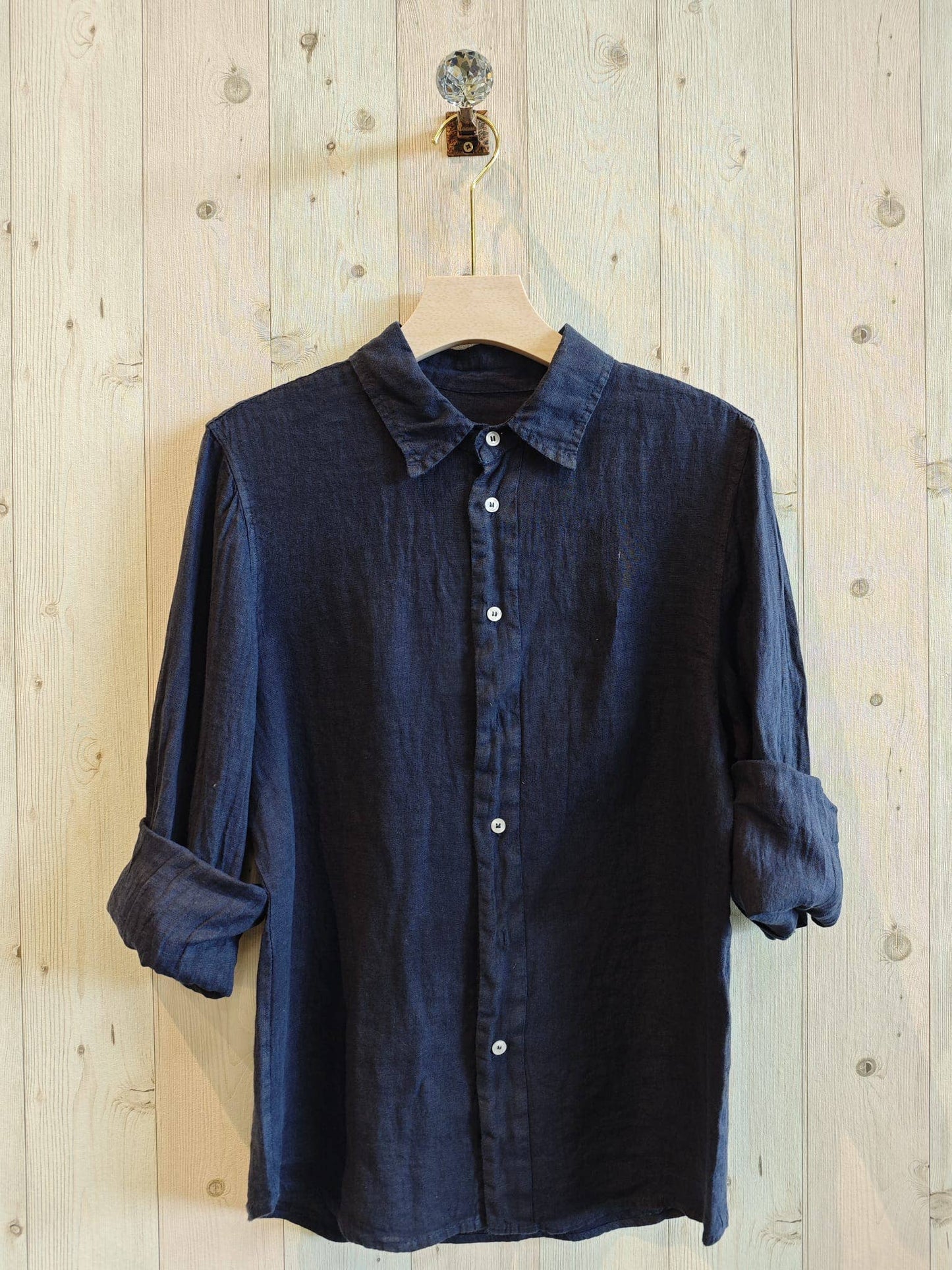REF 219596 MEN'S 100% LINEN SHIRT