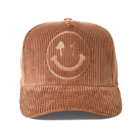 Corduroy Logo Cap / Happy Caps