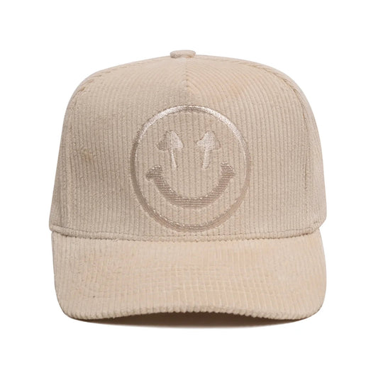 Corduroy Logo Cap / Happy Caps