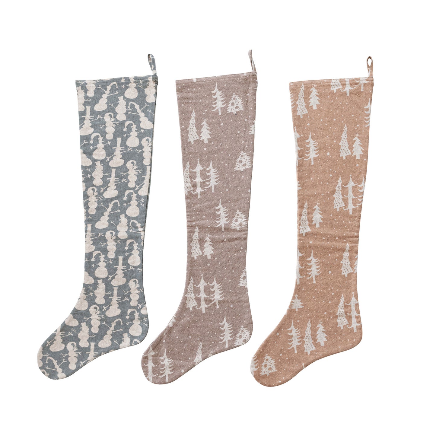 Voile Stocking with Hand-Embroidered Kantha Stitch, 3 Styles ©